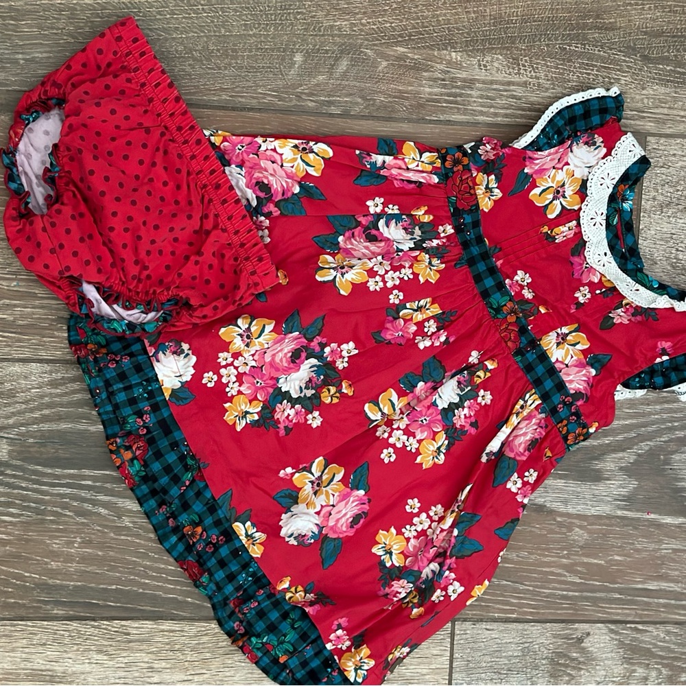 Matilda Jane 18-24 Months Floral Dress with Bloomers